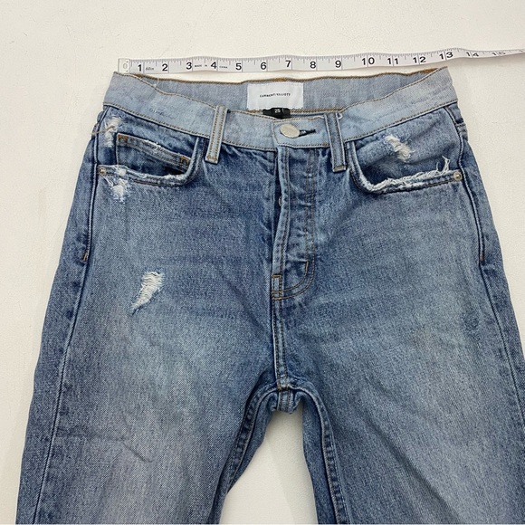 CURRENT/ELLIOTT Braided Caballo High Waist Jeans Denim Women's 25 - Picture 10 of 12